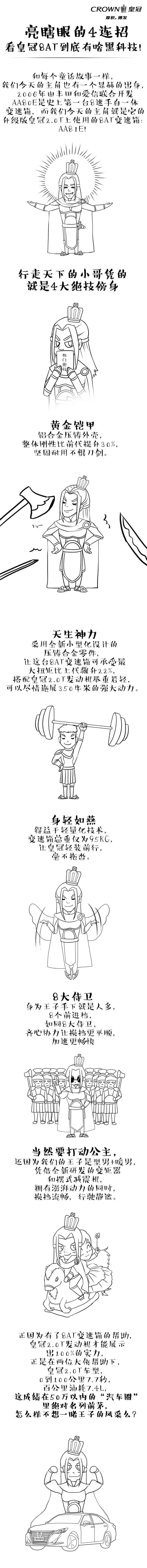 亮瞎眼的4連招，看皇冠8AT到底有啥黑科技！